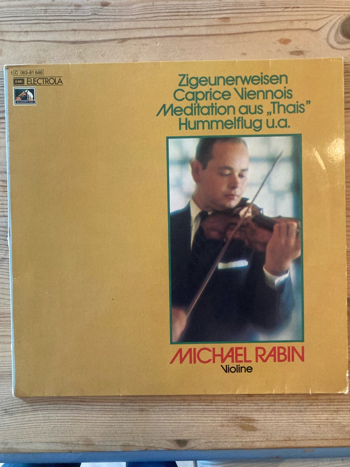 LP, Michael Rabin, Violine