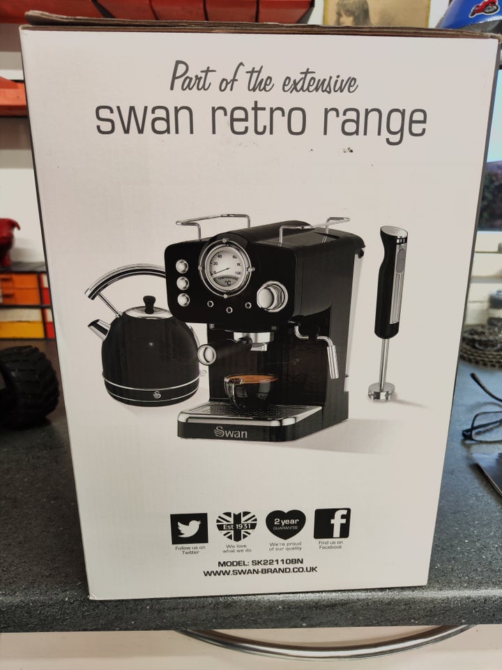 Kaffe maskine SWAN RETRO