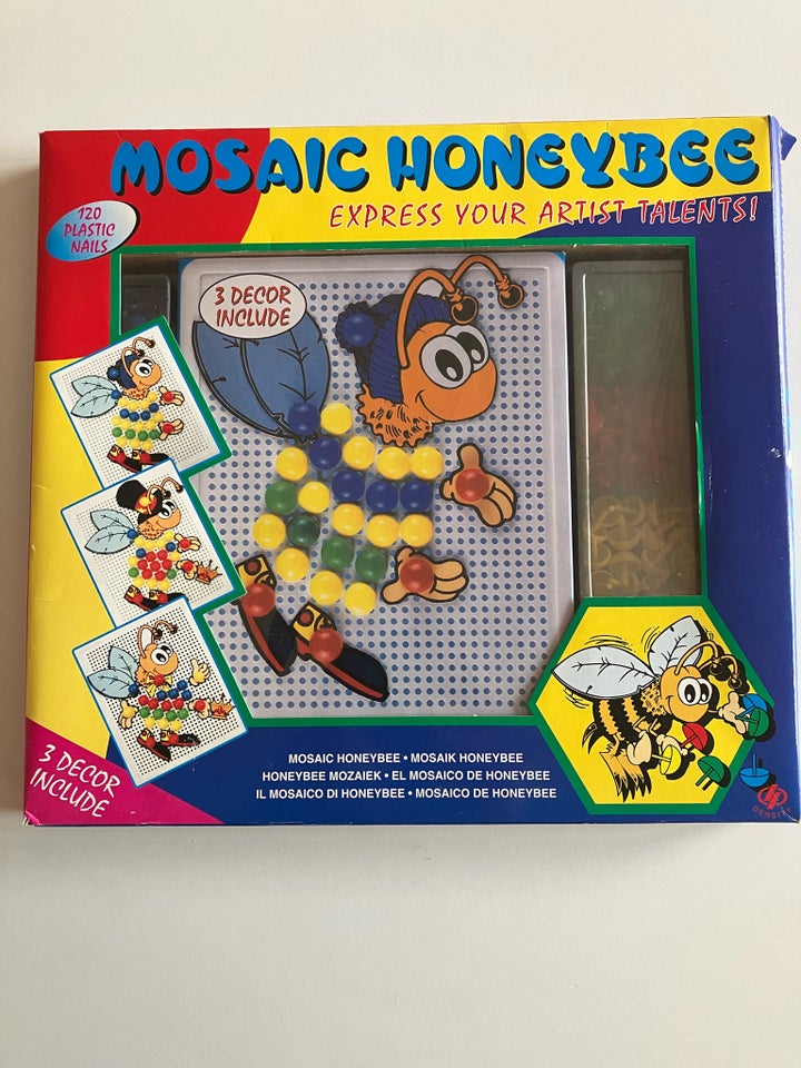 Perler/plader Mosaic Honeybee