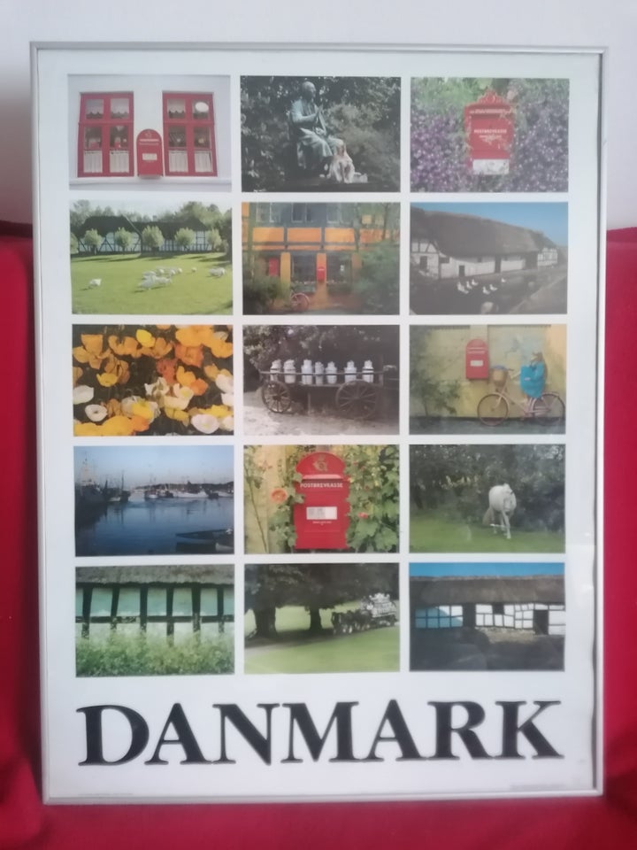 Plakat motiv: Danmark - Danske