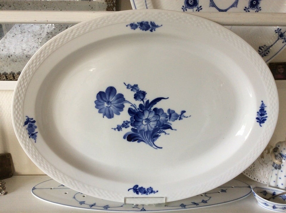 Porcelæn Div Blå Blomst middag -