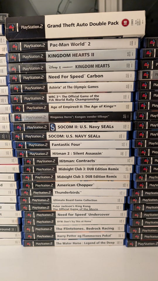 Ps2 collection, PS2, action