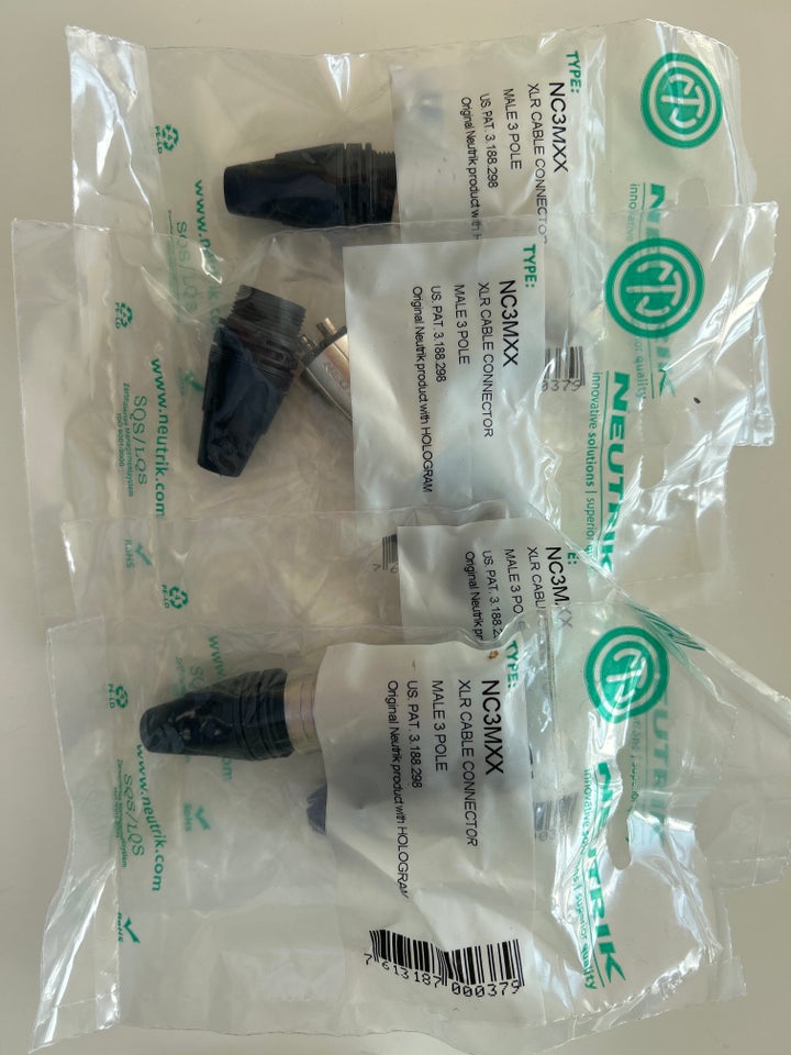 XLR stik Neutrik NC3