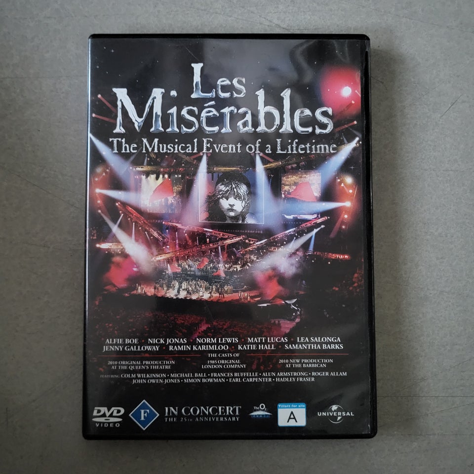 Les miserables the musical event of