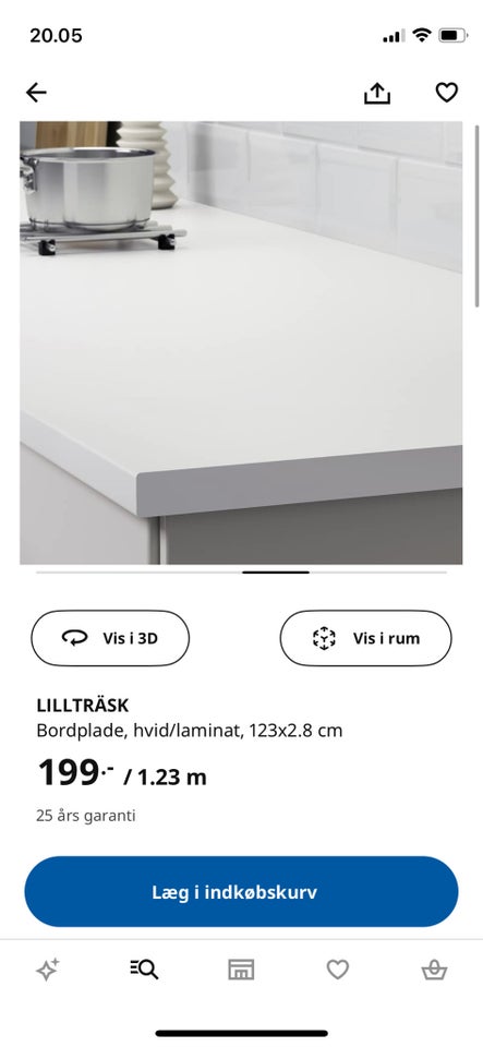 Bordplade, IKEA