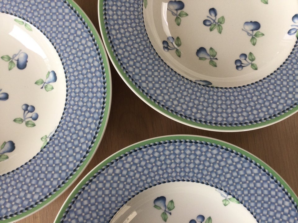 Porcelæn Tallerkener dybe