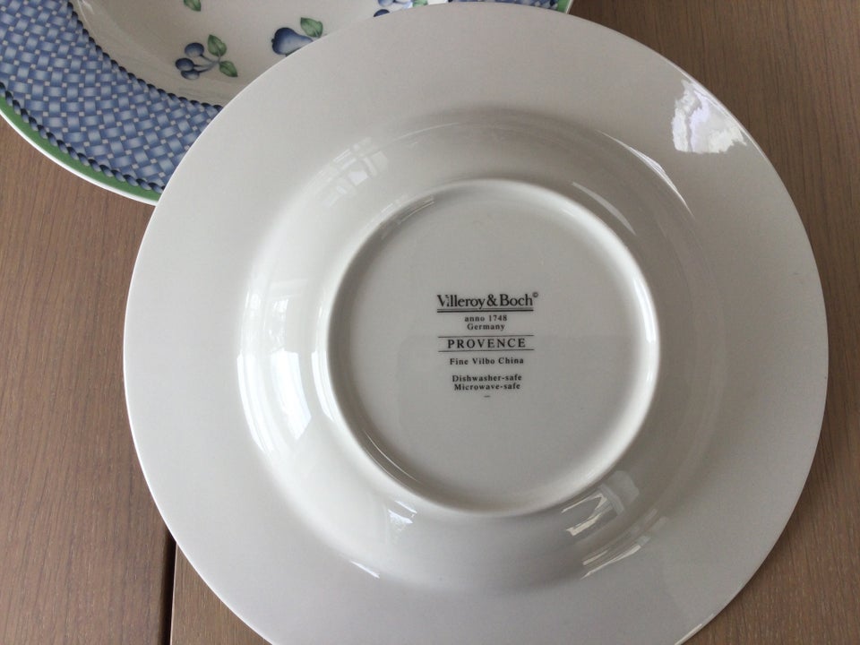 Porcelæn Tallerkener dybe