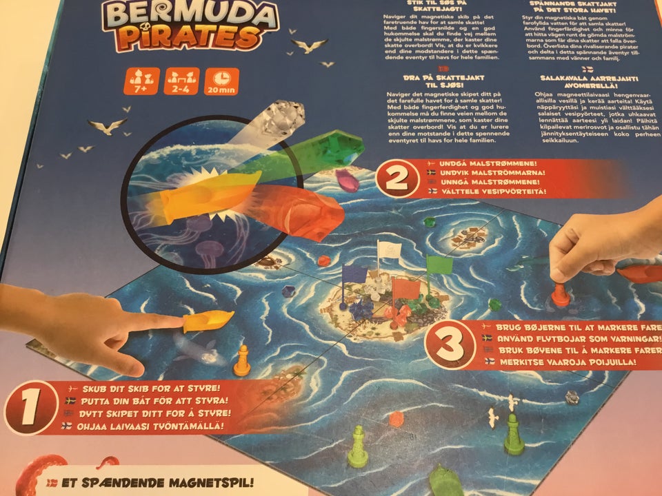 Bermuda pirates, brætspil