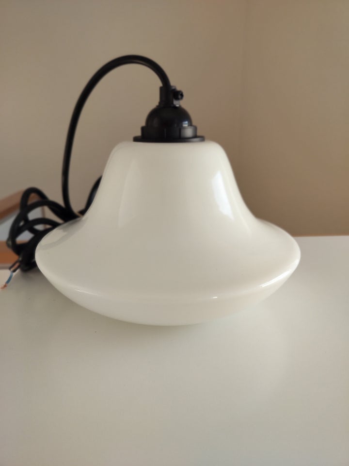 Pendel Smuk gamle opalglas-lampe