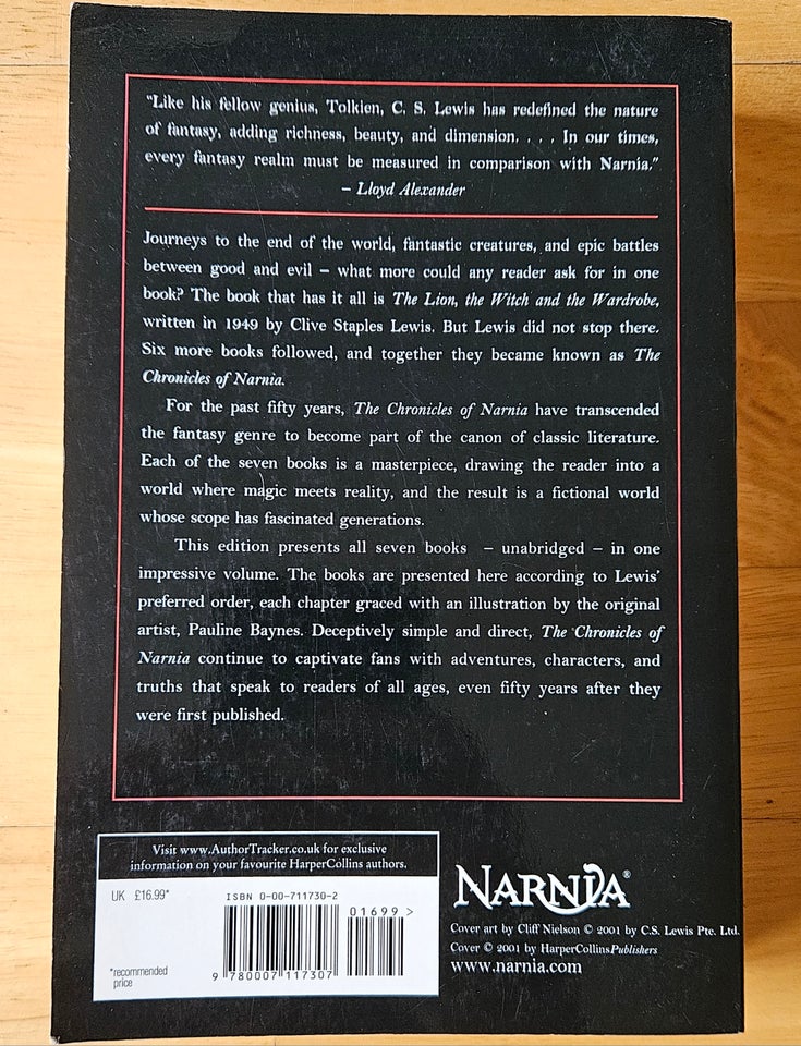 The Chronicles of Narnia, C. S.