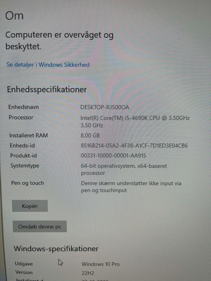 Selvbyg, Ses på billede Ghz, Ses på