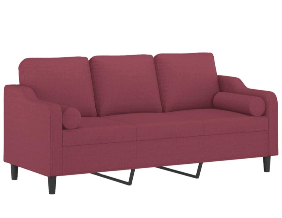 Sofa, polyester, 3 pers.