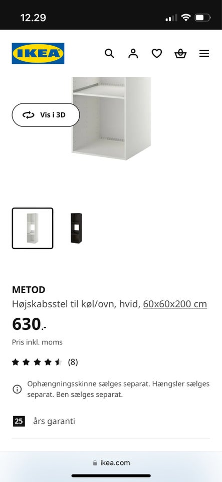 Hjørneskab Ikea