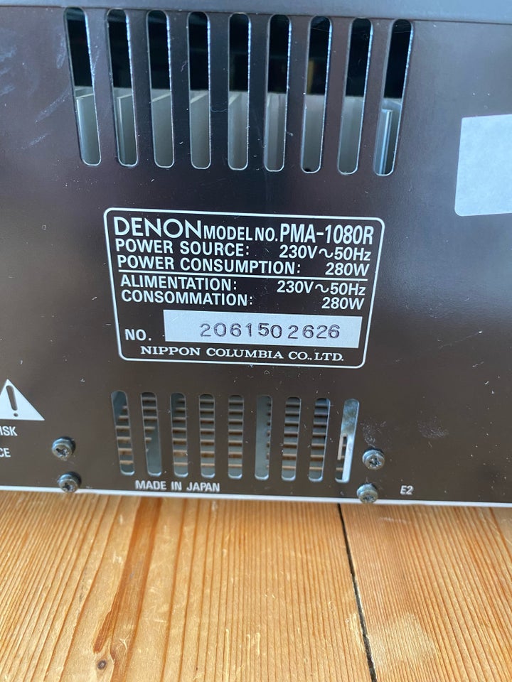 Stereoanlæg  Denon PMA-1080R