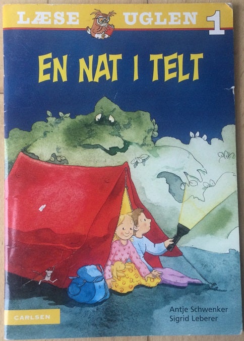 Læseuglen 1 - En nat i telt, Antje