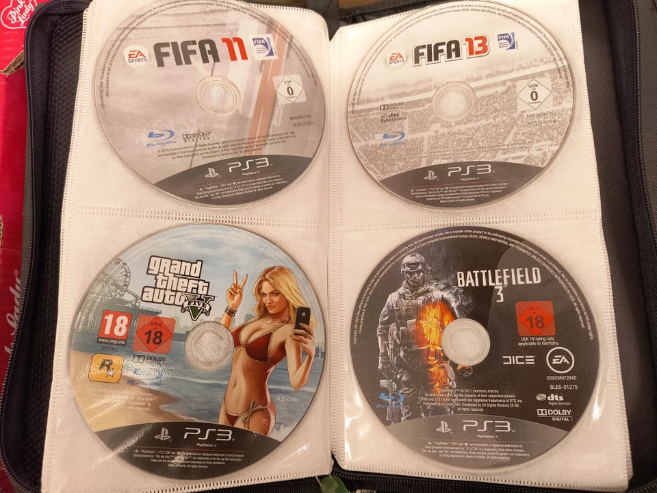 14 spil for 140 kr, PS3