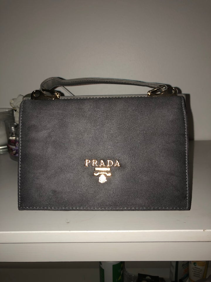 Skuldertaske Prada velour