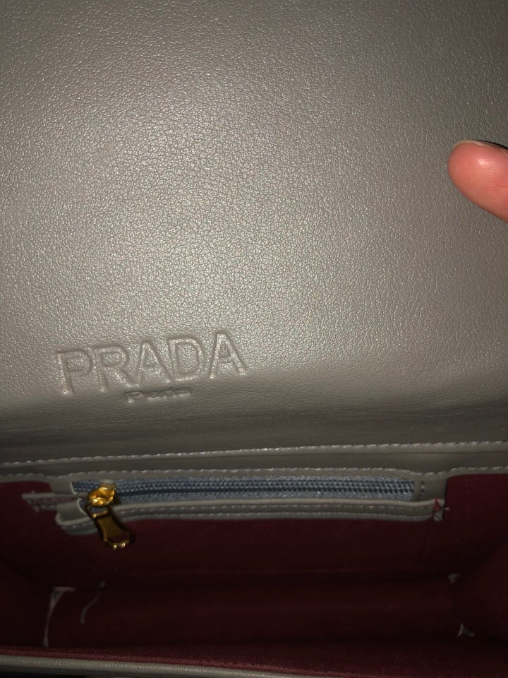 Skuldertaske Prada velour