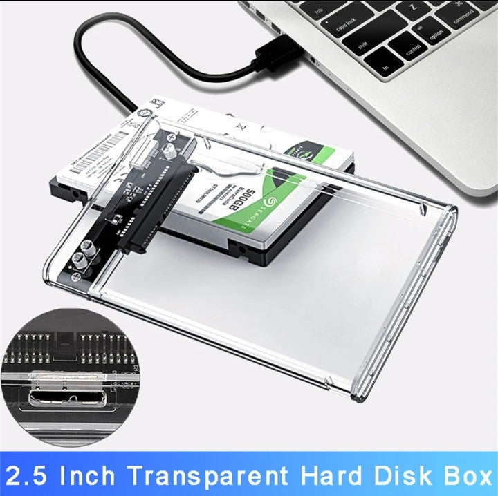 Adapter, 2.5 harddisk box - USB 3.0,