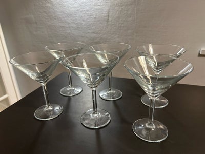 Glas Cocktailglas 6 stk Ukendt