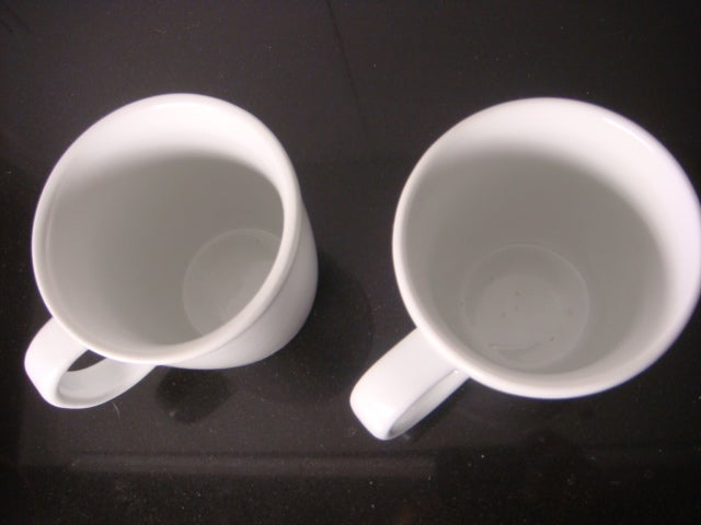 Porcelæn BODUM hvide 2 kaffekrus