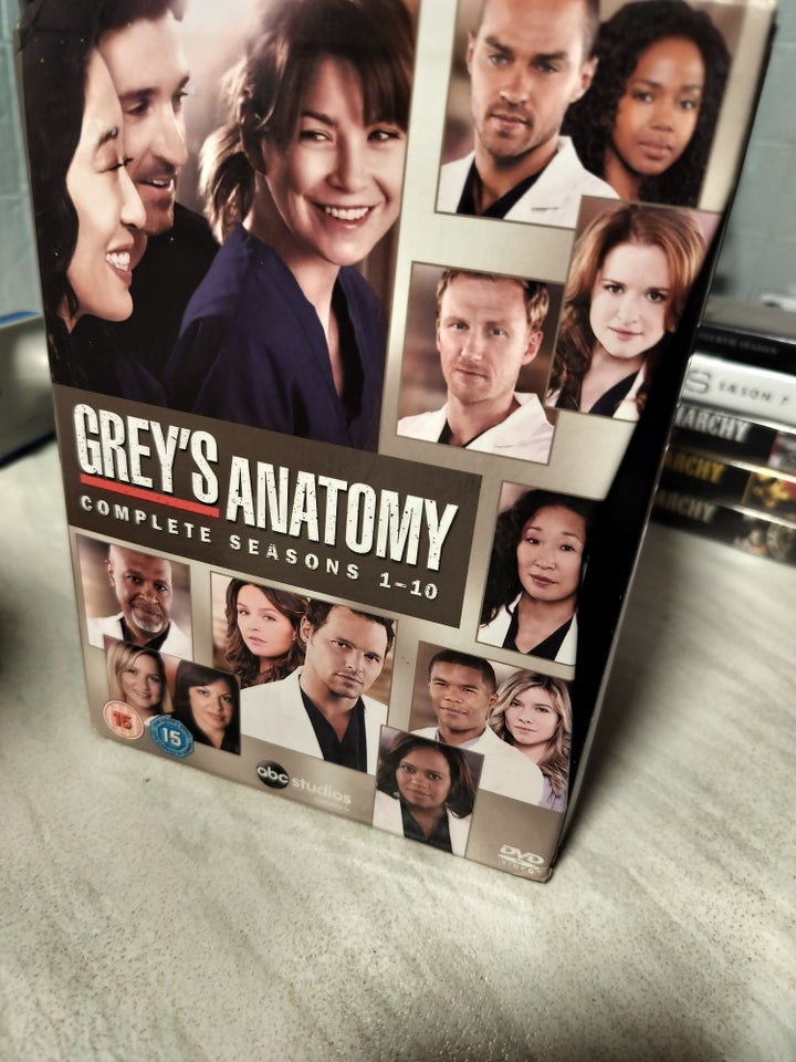 Greys anatomy , DVD, TV-serier