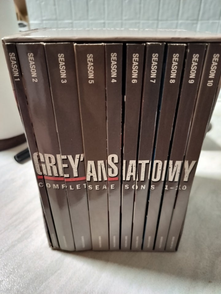 Greys anatomy , DVD, TV-serier