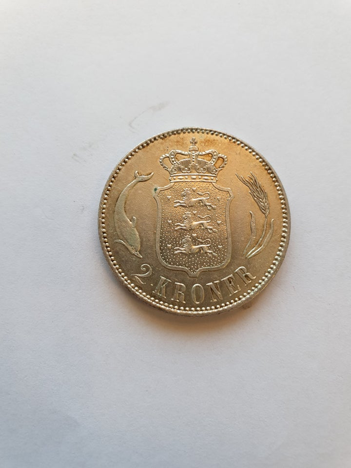 Danmark, mønter, 2 krone