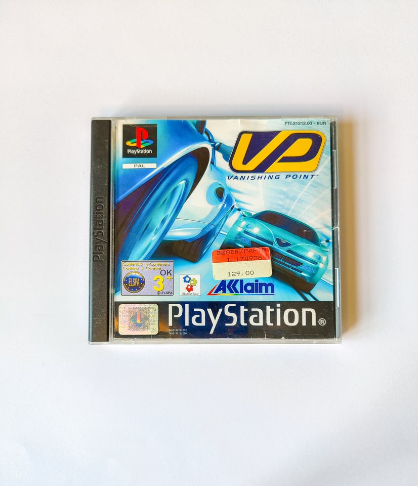 Vanishing Point - ps1, PS, racing