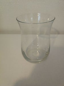 Glas Vase/lysestage