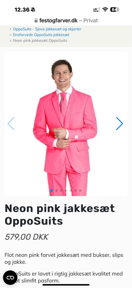 80’er fest jakkesæt, Opposuits,