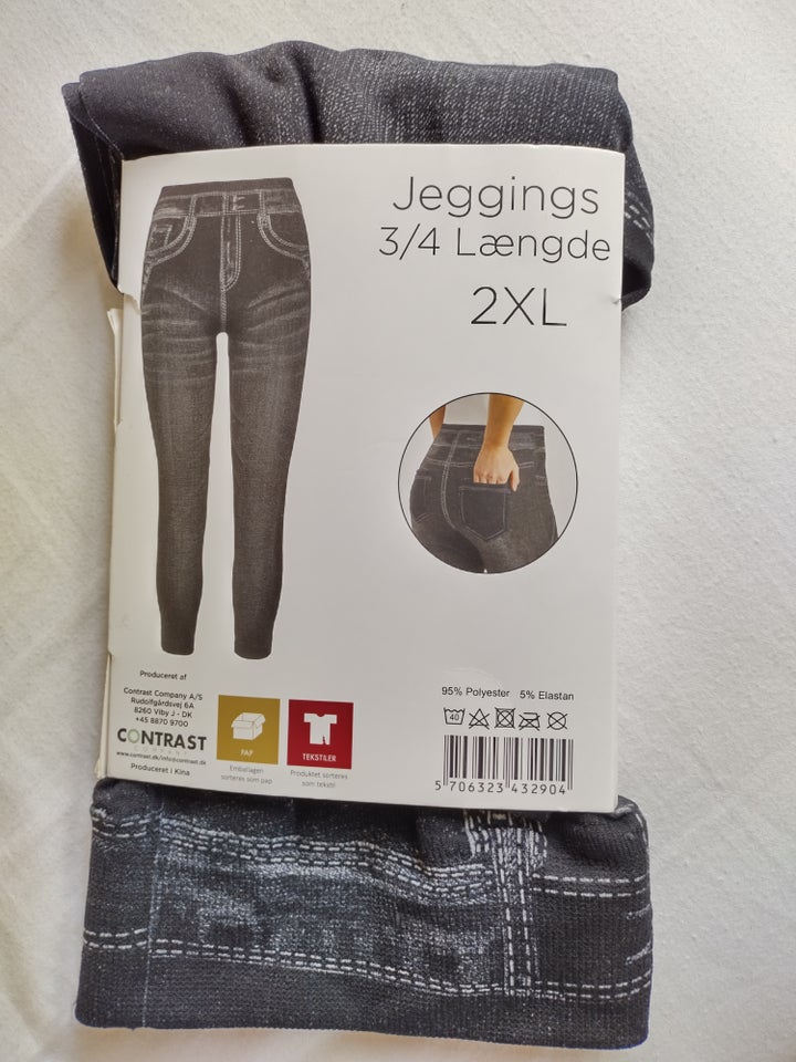 Andet Jeggings  Contrast