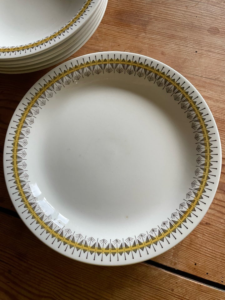 Porcelæn, Tallerkner, Rørstrand