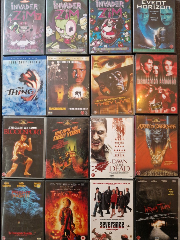 275+ DVD classics and cult movies +