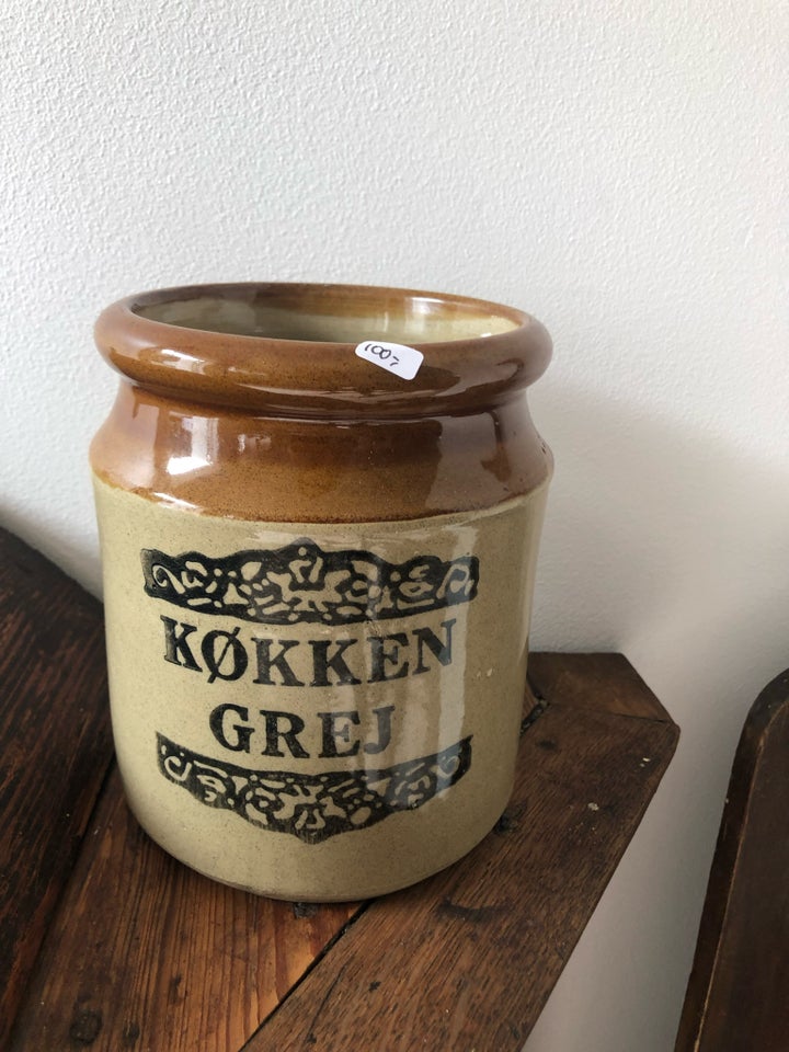 Retro køkkenkrukke