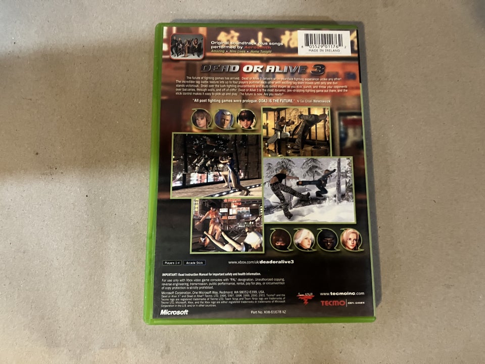 Dead or Alive 3, Xbox