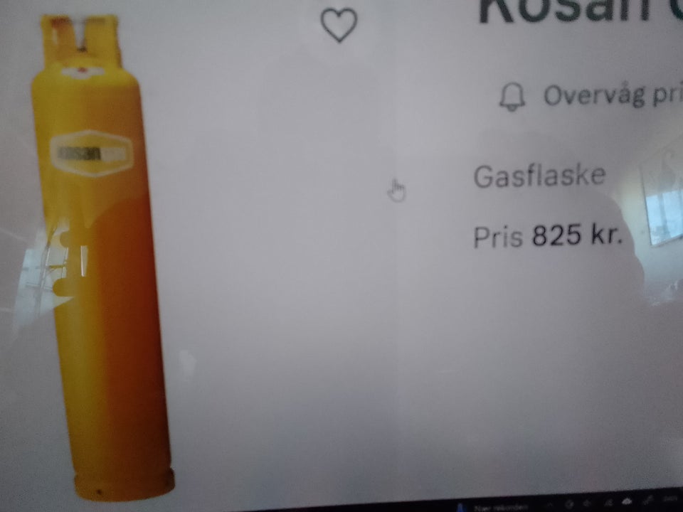 Gasflaske, Kosan