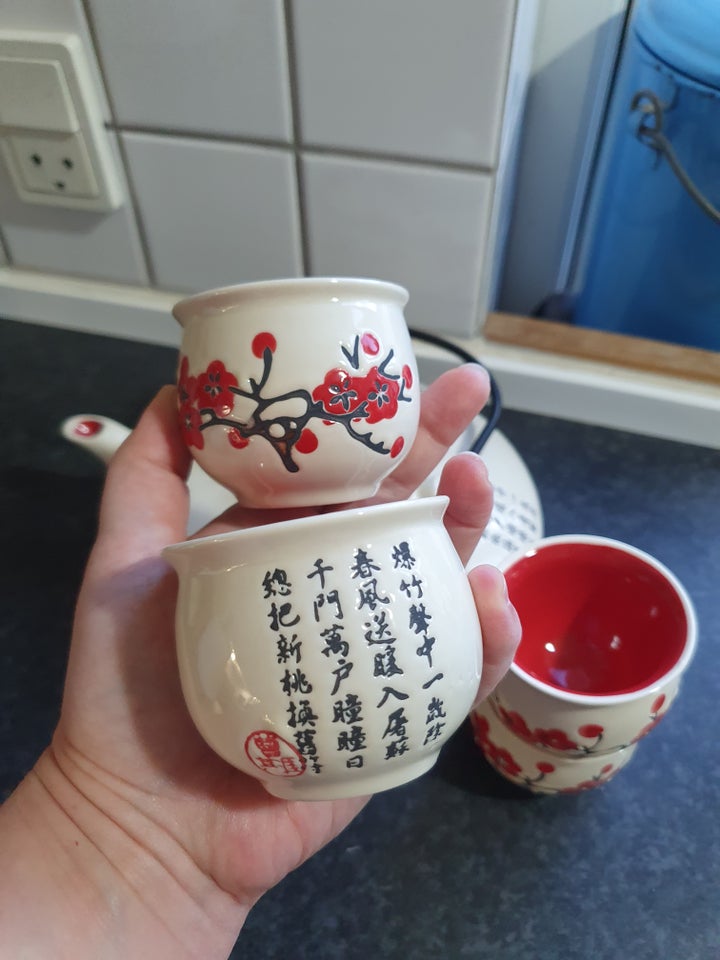 Porcelæn Skønt Japansk Macha sæt