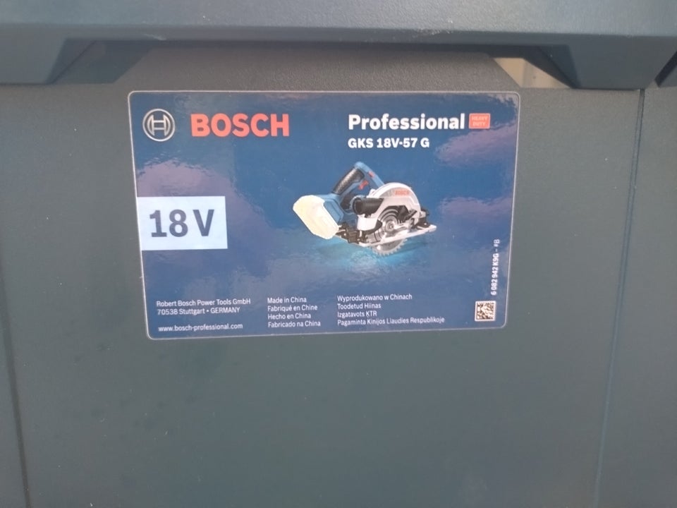 Rundsav, Bosch GKS 18V-57 G