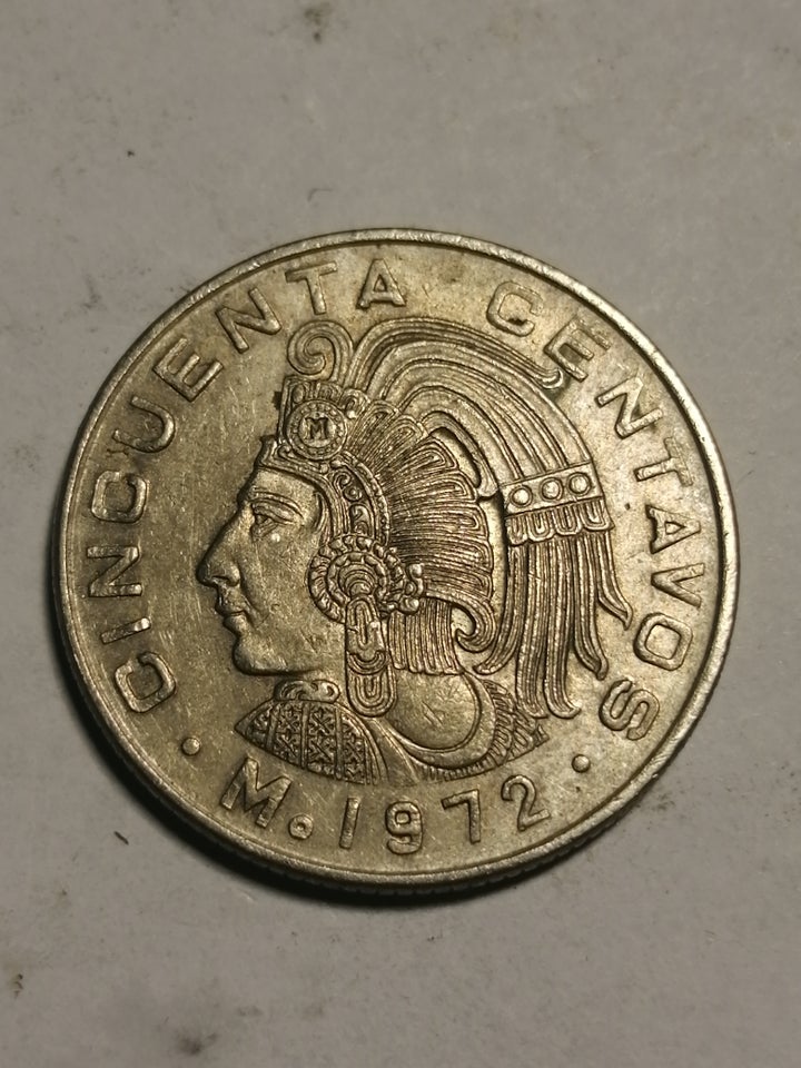 Amerika, mønter, 50 centavos