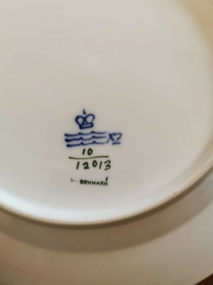 Porcelæn Tallerken Royal