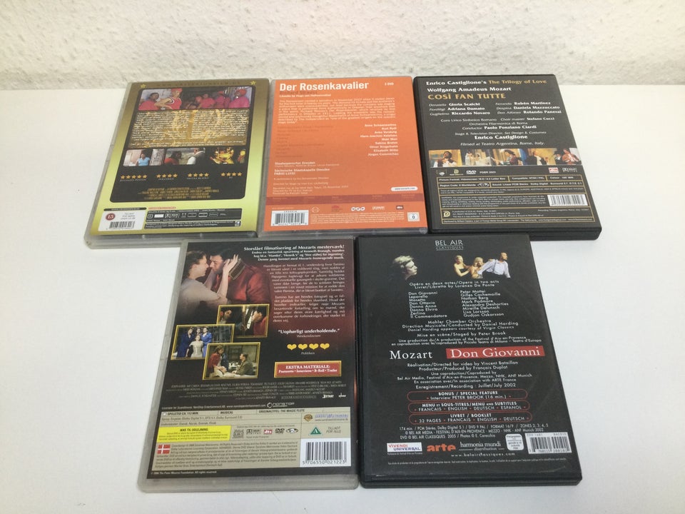 DVD, musical/dans