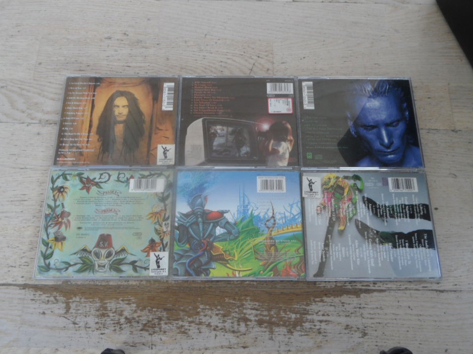 Steve Vai: 7 CD MED STEVE VAI rock