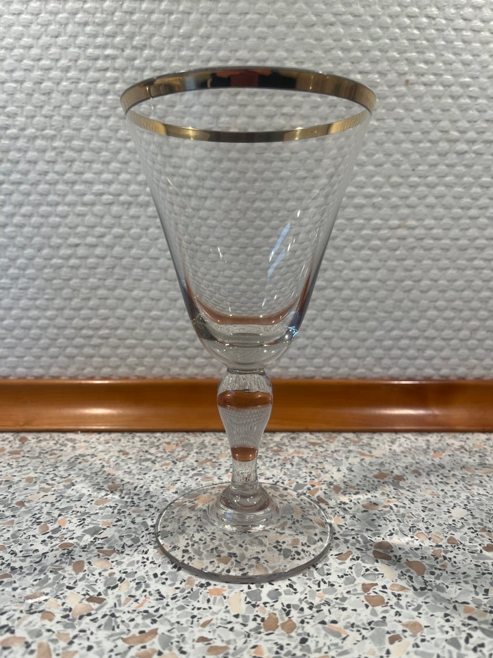 Glas 5 stk ældre cocktailsglas