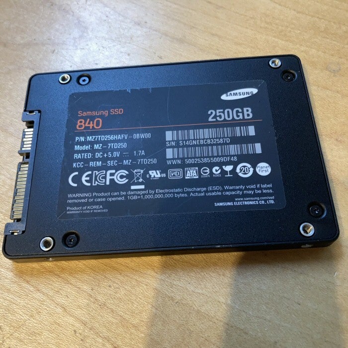 Samsung, 250 GB