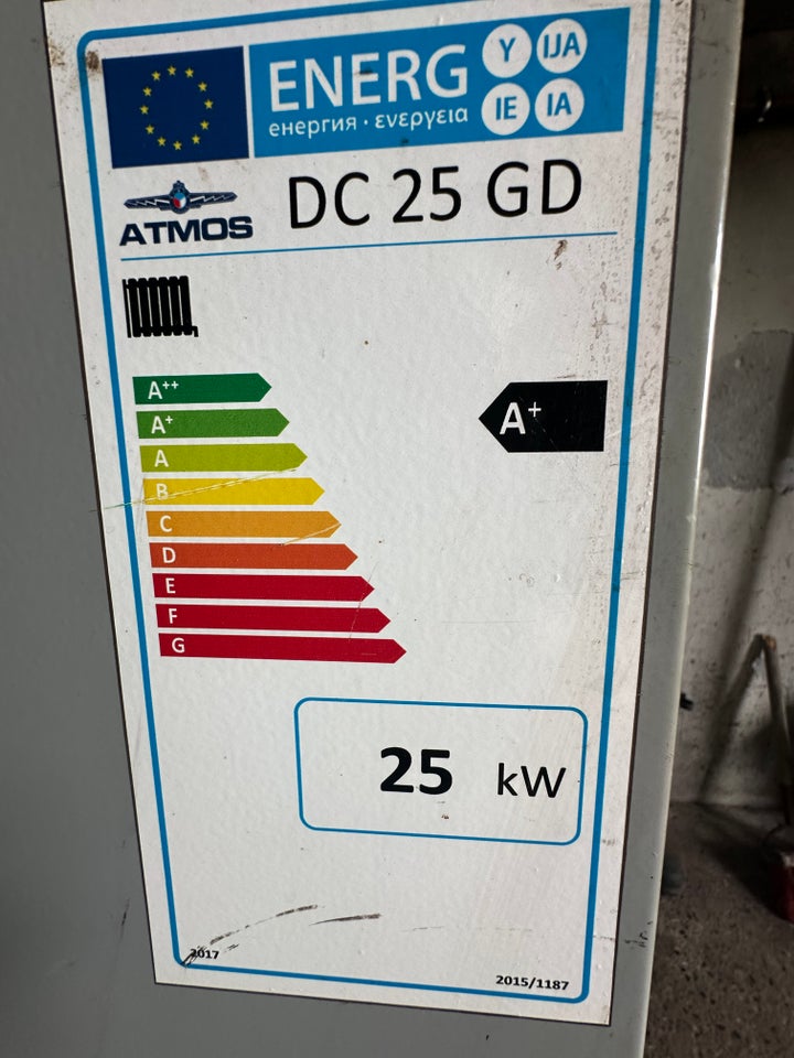 Fastbrændselsfyr, ATLAS DC 25 GD