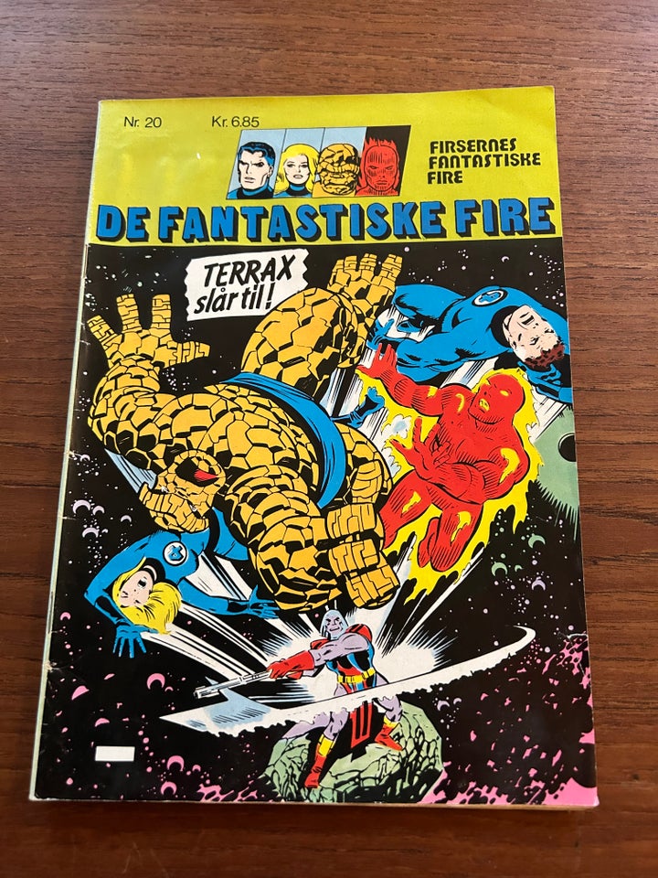 Fantastiske fire 20 1981, Marvel