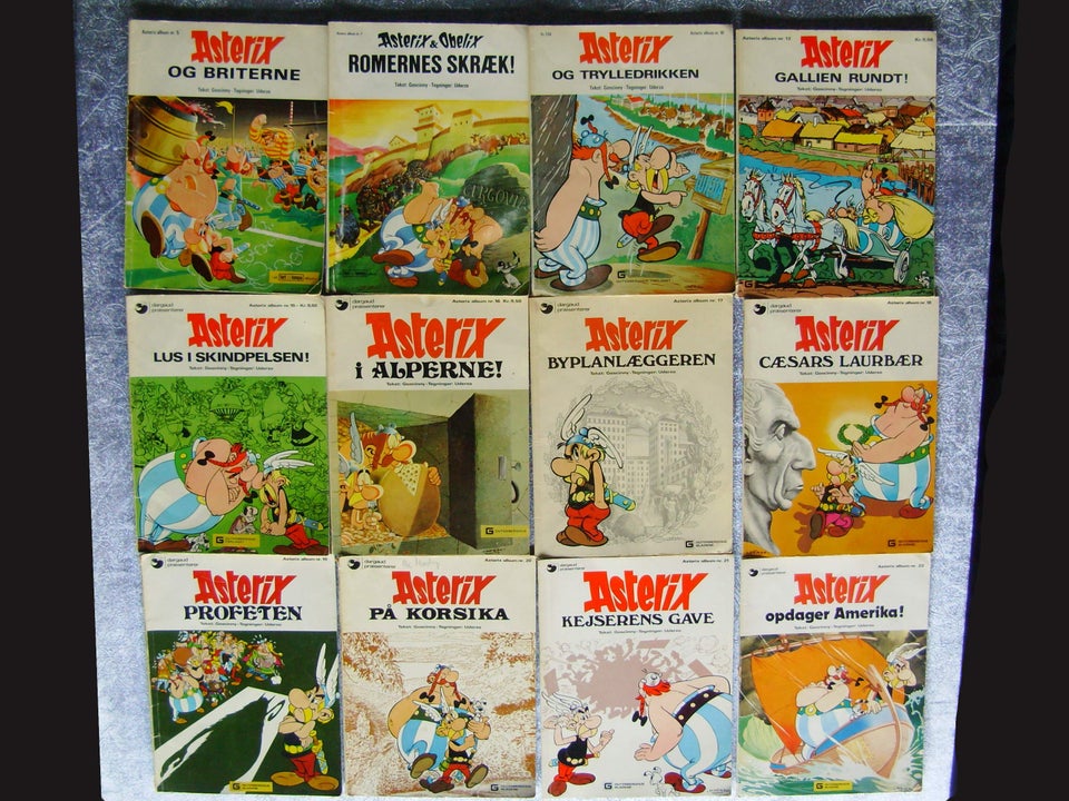 Asterix Goscinny Tegneserie