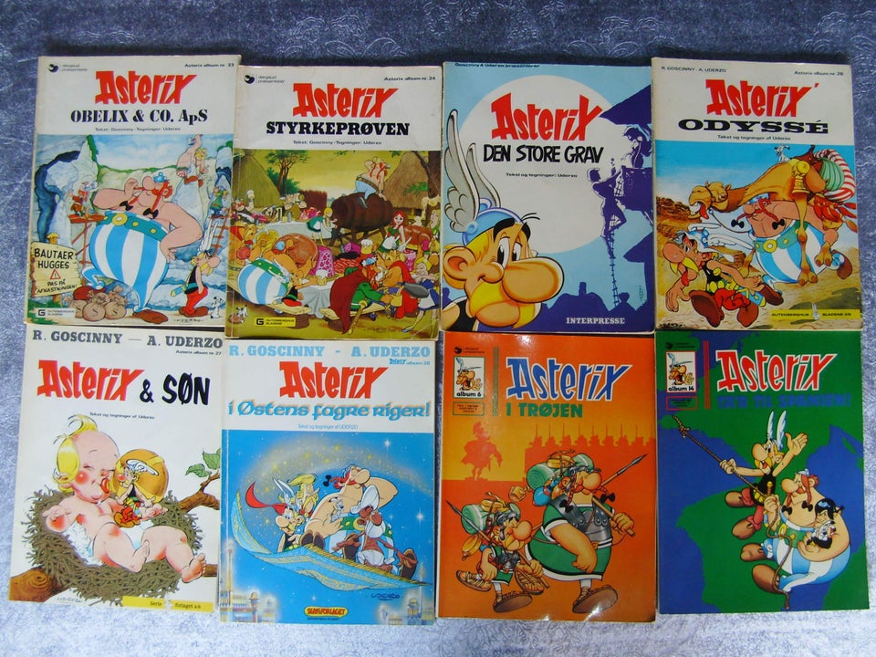 Asterix Goscinny Tegneserie