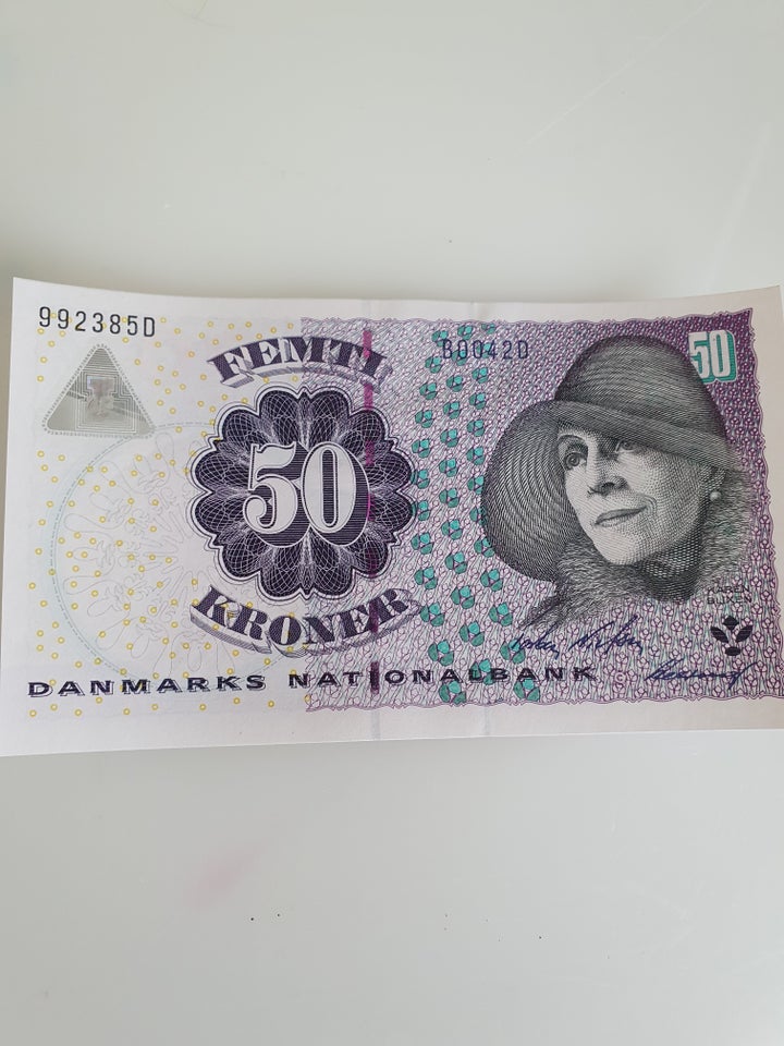 Danmark, sedler, 50 krone